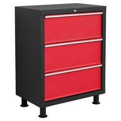 Bold Series Tool Drawer in Red & Black