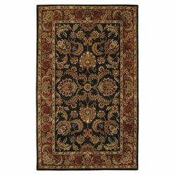 Ancient Treasures Black & Red Rug