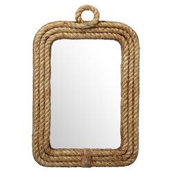 Know Your Ropes Wall Mirror in Natural