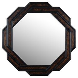 Wesson Wall Mirror in Rich Bronze