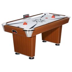 Midtown Air Hockey Table in Rich Cherry