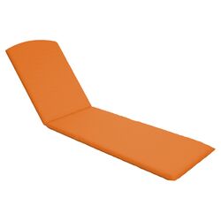 Trex Outdoor Chaise Lounge Cushion in Tangerine