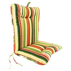 Comstock Reversible Chair Cushion in Mango