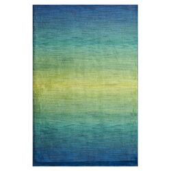 Matira Tropics Floral Blue Rug