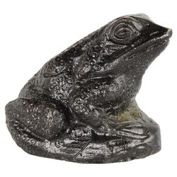 Mini Frog Statue in Bronze
