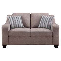 Brooks Loveseat in Taupe