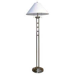 Floor Lamp in Silver
