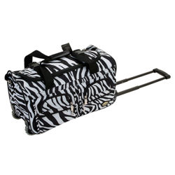 Zebra Duffel in Black Zebra Duffel in Black