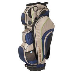 Blake Cart Golf Bag in Khaki & Navy Blake Cart Golf Bag in Khaki & Navy