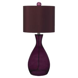 1 Light Table Lamp in Purple
