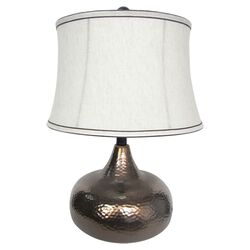 Table Lamp in Metallic Bronze