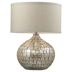 Canaan Table Lamp in Cream Pearl