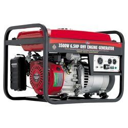 3,500 Watt Generator in Red