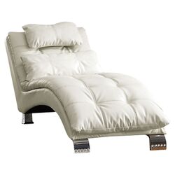 Chaise Lounge in White