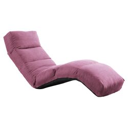 Jet Convertible Lounger in Rosy Pink