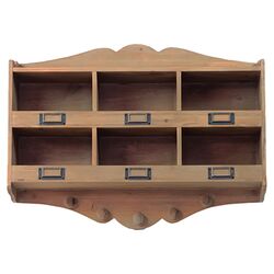 Wooden Shelf in Natural