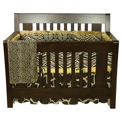 Zumba 4 Piece Crib Bedding Set