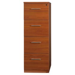 Tall File Cabinet in Cherry
