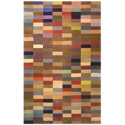 Rodeo Drive Patchwork Brown Rug