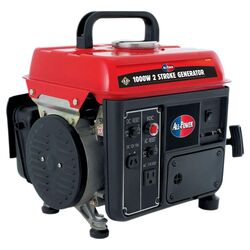 1,000 Watt 2 Stroke Generator in Red