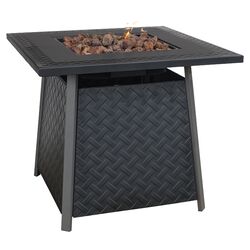 LP Gas Outdoor Firebowl in Black