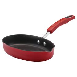 Rachael Ray Hard Enamel Cookware Skillet in Red