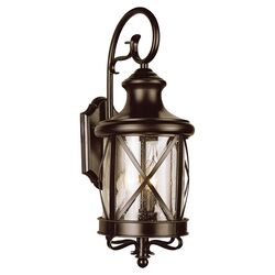 Outdoor Wall Lantern in Rubbed Oil Bronze