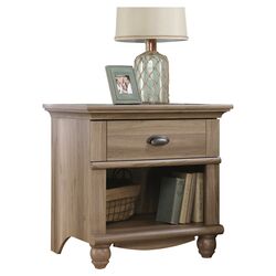 Harbor View 1 Drawer Nightstand in Salt Oak