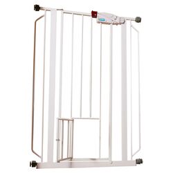 Extra Tall Pet Gate in White