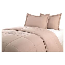 Stayclean Comforter Set in Taupe