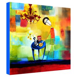 Robin Faye Gates Cheeze It Thank You Canvas Wall Art