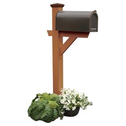 Highwood® Hazleton Mailbox Post in Toffee