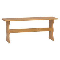 Solid Wood Bench in Natural