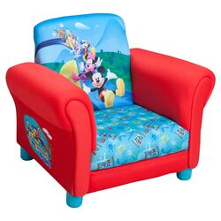 Disney Mickey Mouse Kids Club Chair in Red
