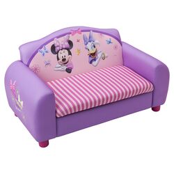 Disney Minnie Mouse Kids Storage Sofa in Purple
