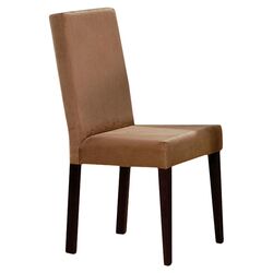 Ferndale Parsons Upholstered Side Chair in Beige (Set of 2)
