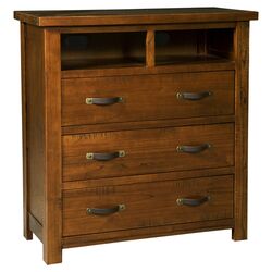 Outback 3 Drawer Chest in Distressed Chestnut