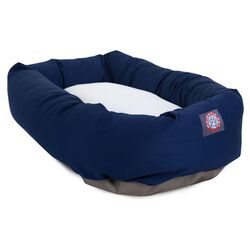 Donut Dog Bed in Blue