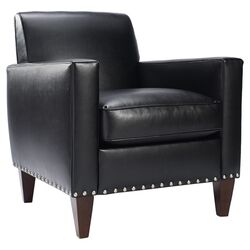 Leah Arm Chair in Black