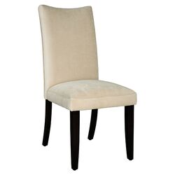 La Jolla Parsons Upholstered Side Chair in Taupe (Set of 2)