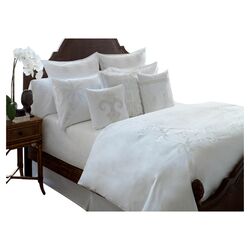 Tropical Hideaway 4 Piece Comforter Set in White