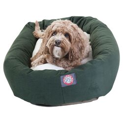 Donut Dog Bed in Green