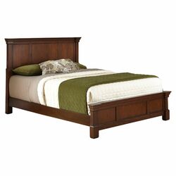 Aspen King Panel Bed in Rustic Cherry