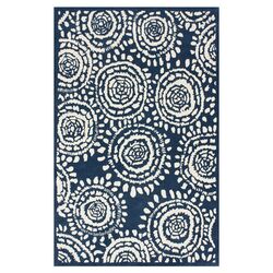 Fancy Blaze French Blue Rug