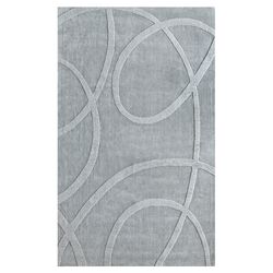 Moderna Splatter Grey 6' x 9' Rug