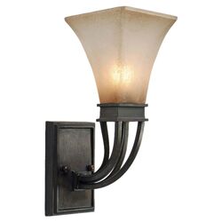 Origins 1 Light Wall Sconce in Roan Timber