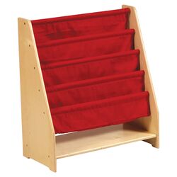 Canvas Book Display in Red
