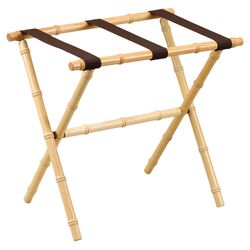 Bamboo Luggage Rack in Natural