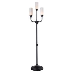 Inniskillin Outdoor Floor Lamp in Bronzed Graphite