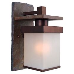 Shaver 1 Light Outdoor Wall Lantern in Copper
